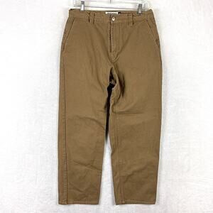 VTG Monet Skateboard Pants Mens 30 Brown Drawstring Baggy Skate Grunge SoCal Y2K